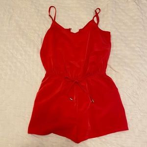 Red romper